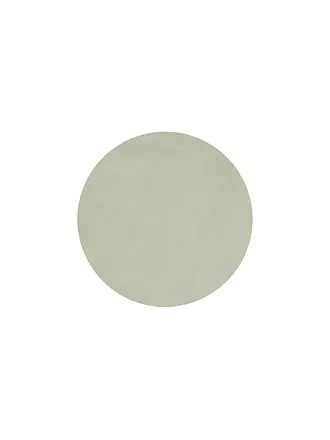 LIND DNA | Leder-Untersetzer rund 10cm Olive Green | 